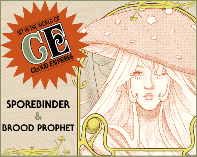 Cover image for Sporebinder & Brood Prophet: Two New Jobs for Cloud Empress