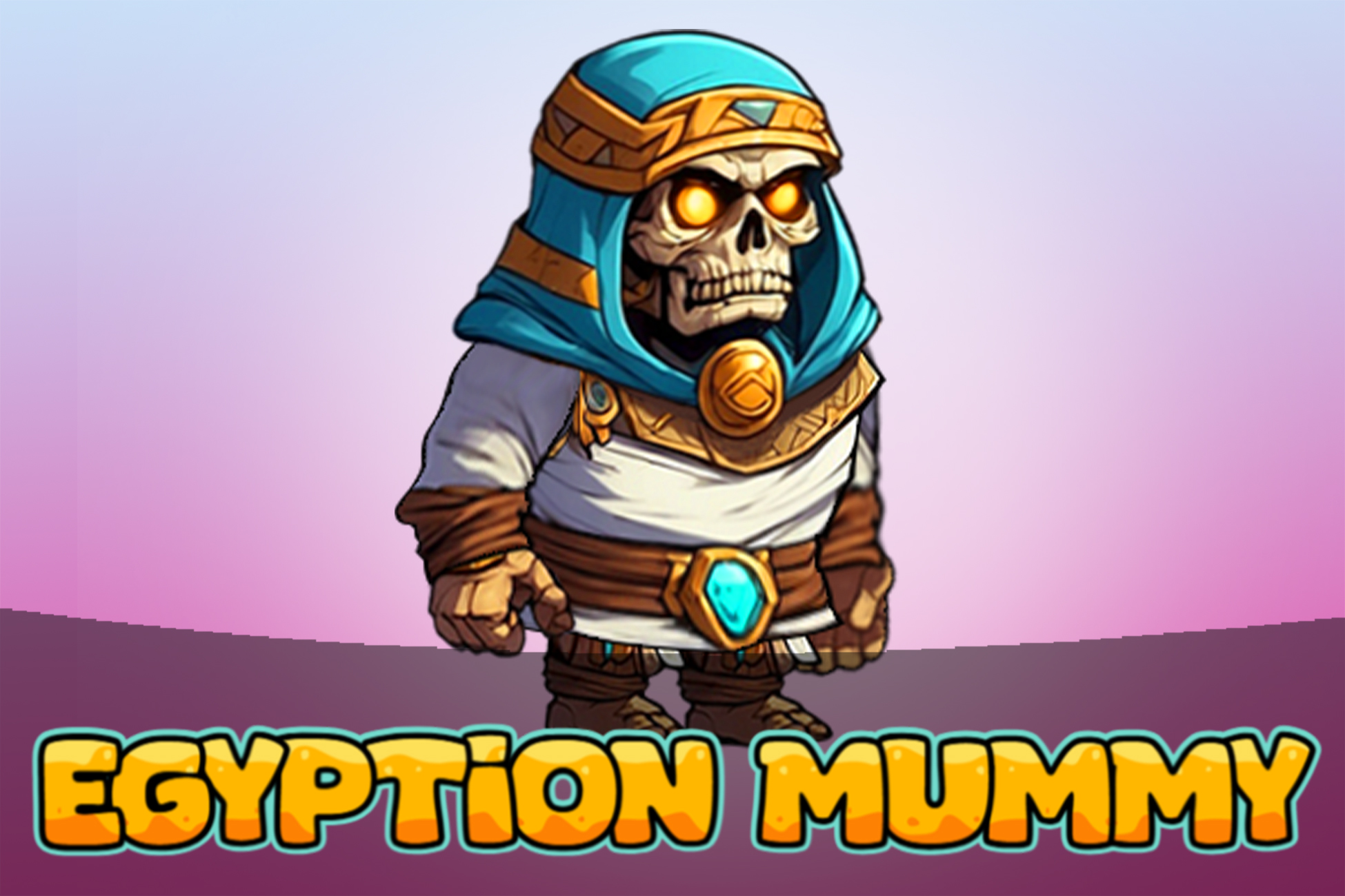 Egyptian Mummy - 2D Animated Character (Spriter)