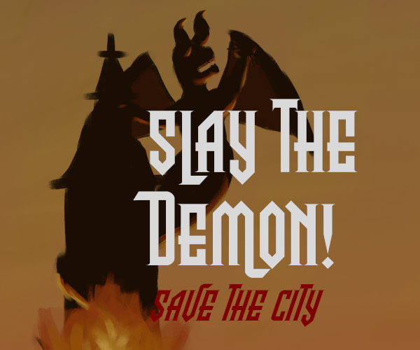 Cover image for Slay the demon! save the city