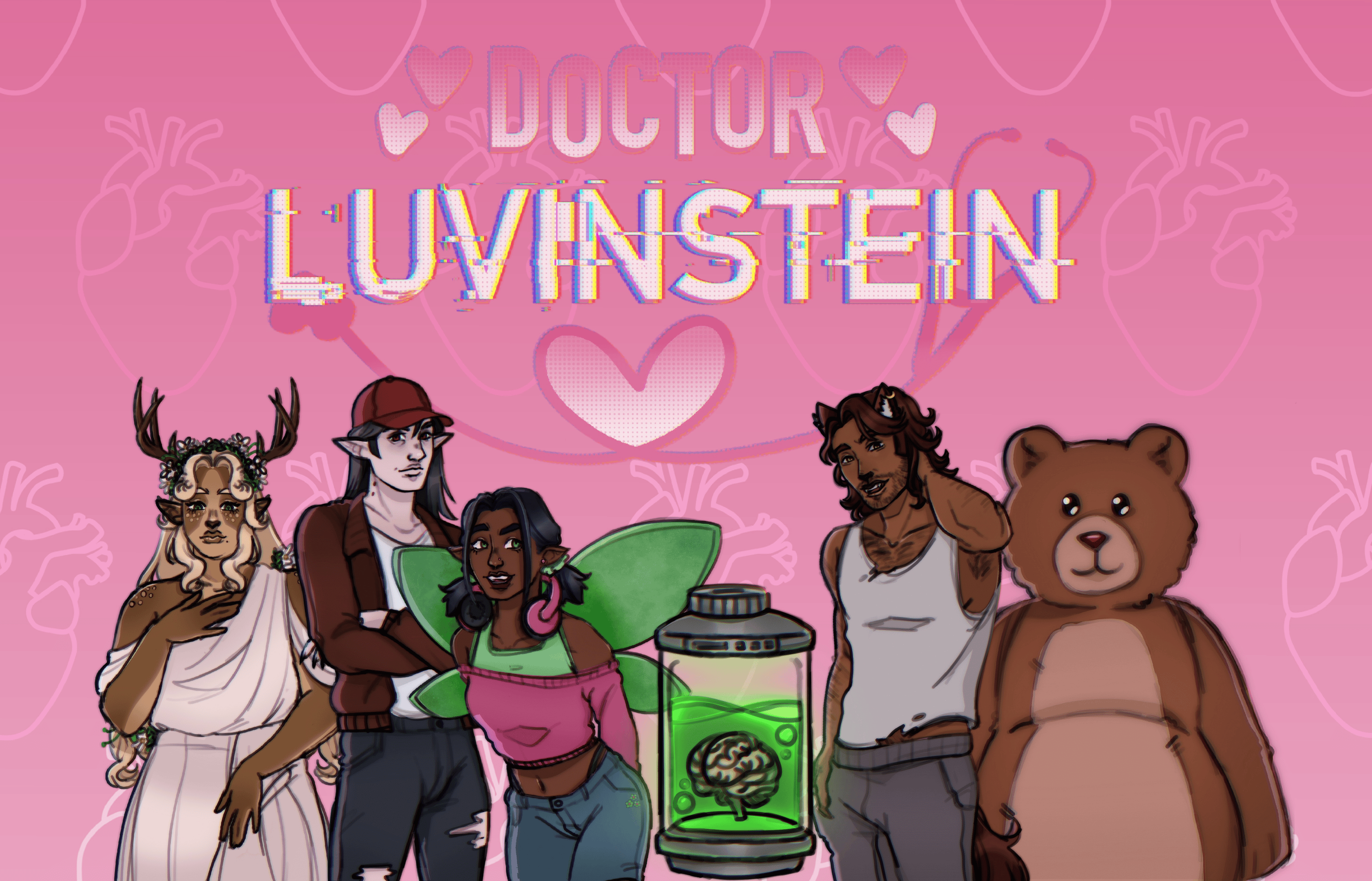 Cover image for Dr. Luvinstein