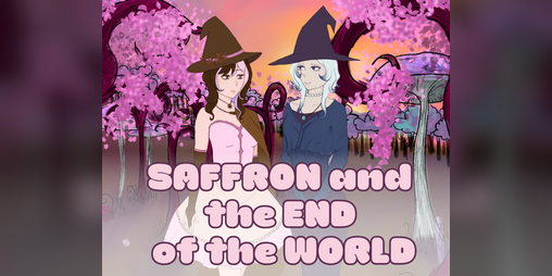 Cover image for Saffron and the End of the World