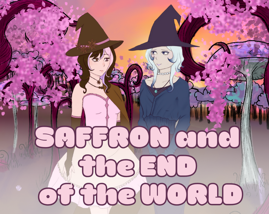 Cover image for Saffron and the End of the World