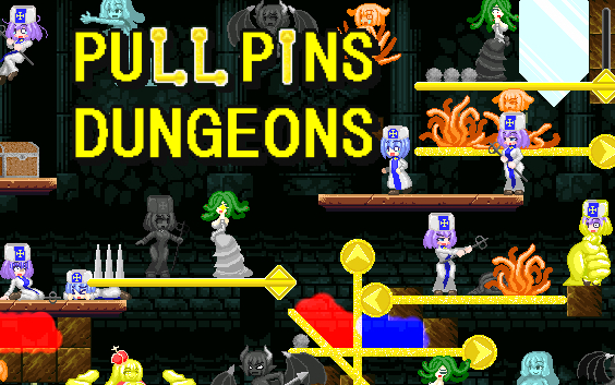 Cover image for PULL PINS DUNGEONS