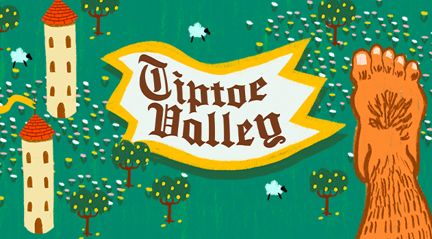 Cover image for Tiptoe Valley
