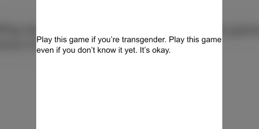 Cover image for If You’re Transgender…