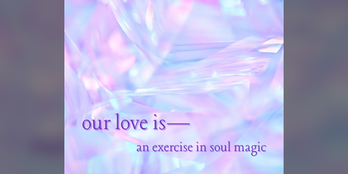 Cover image for our love is—
