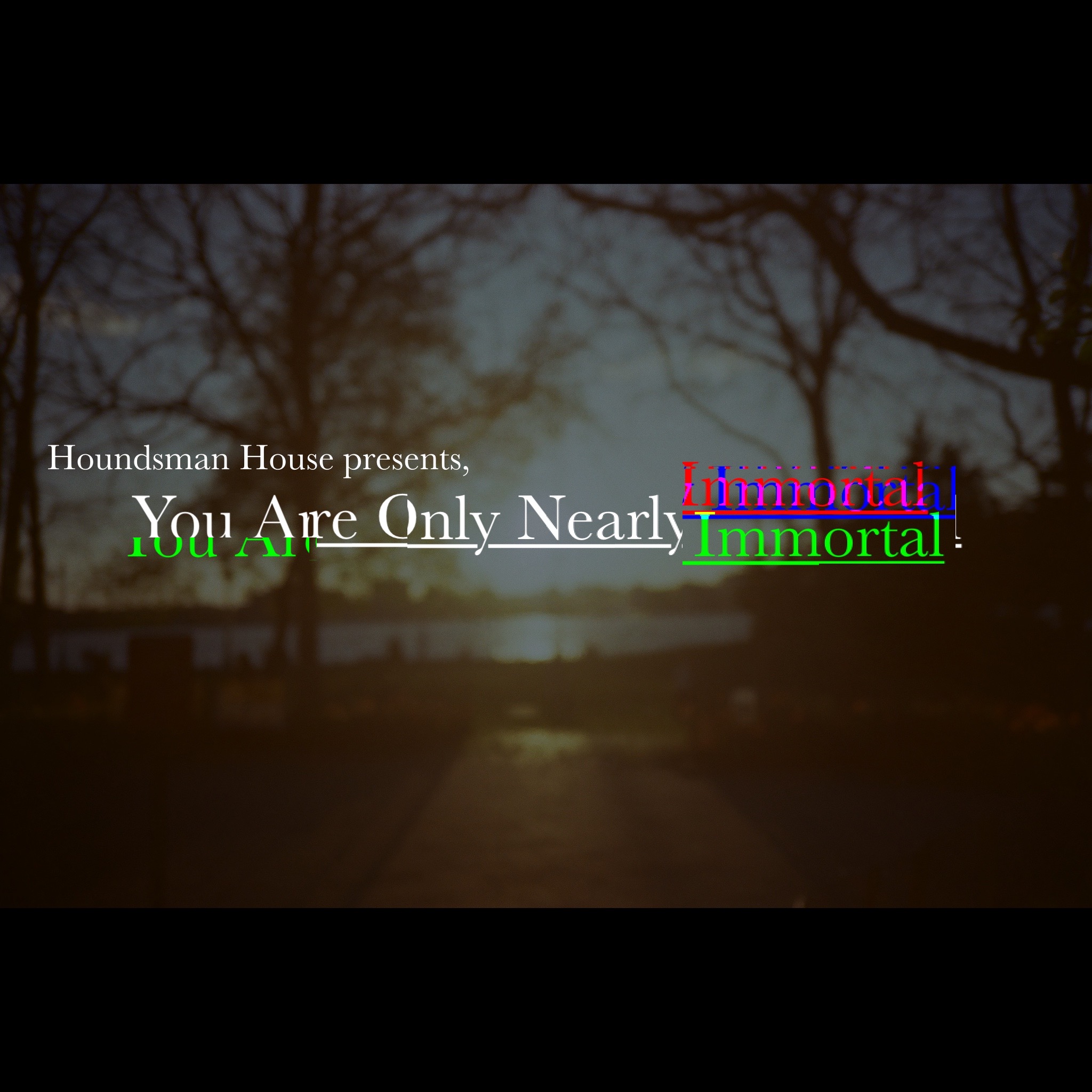 Portada de You Are Only Nearly Immortal