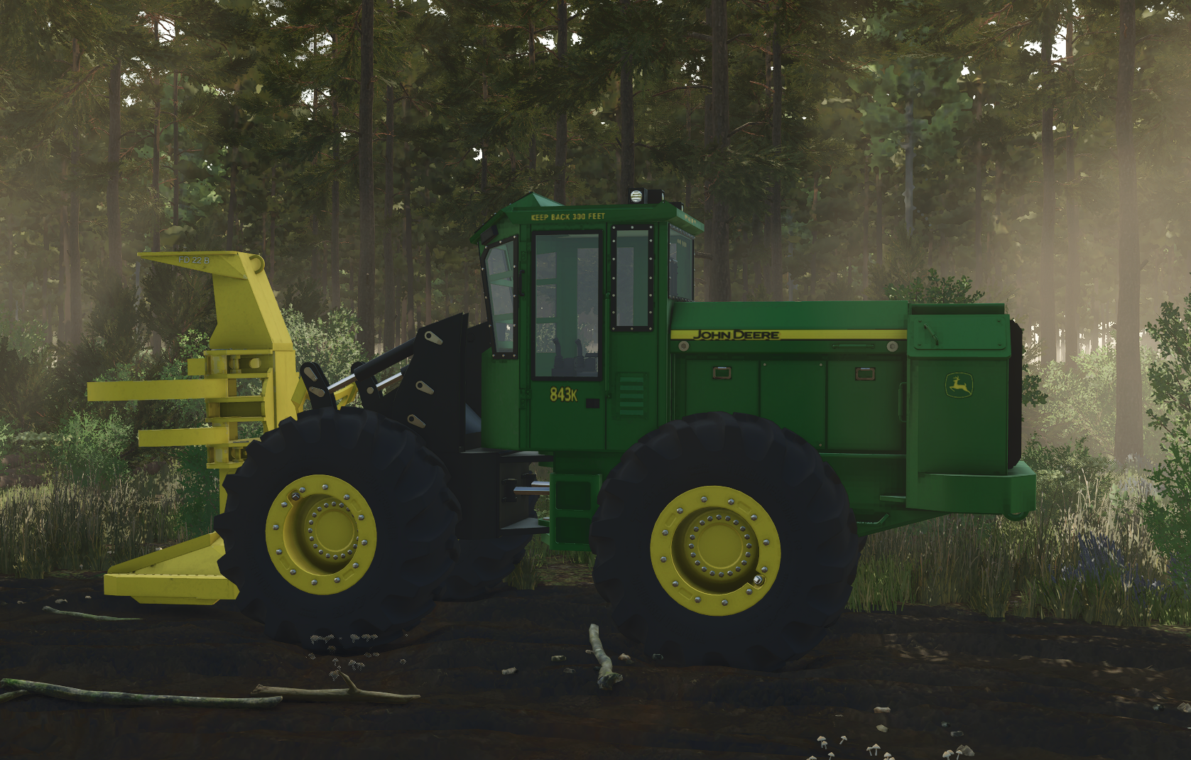 Cover image for John Deere 843K