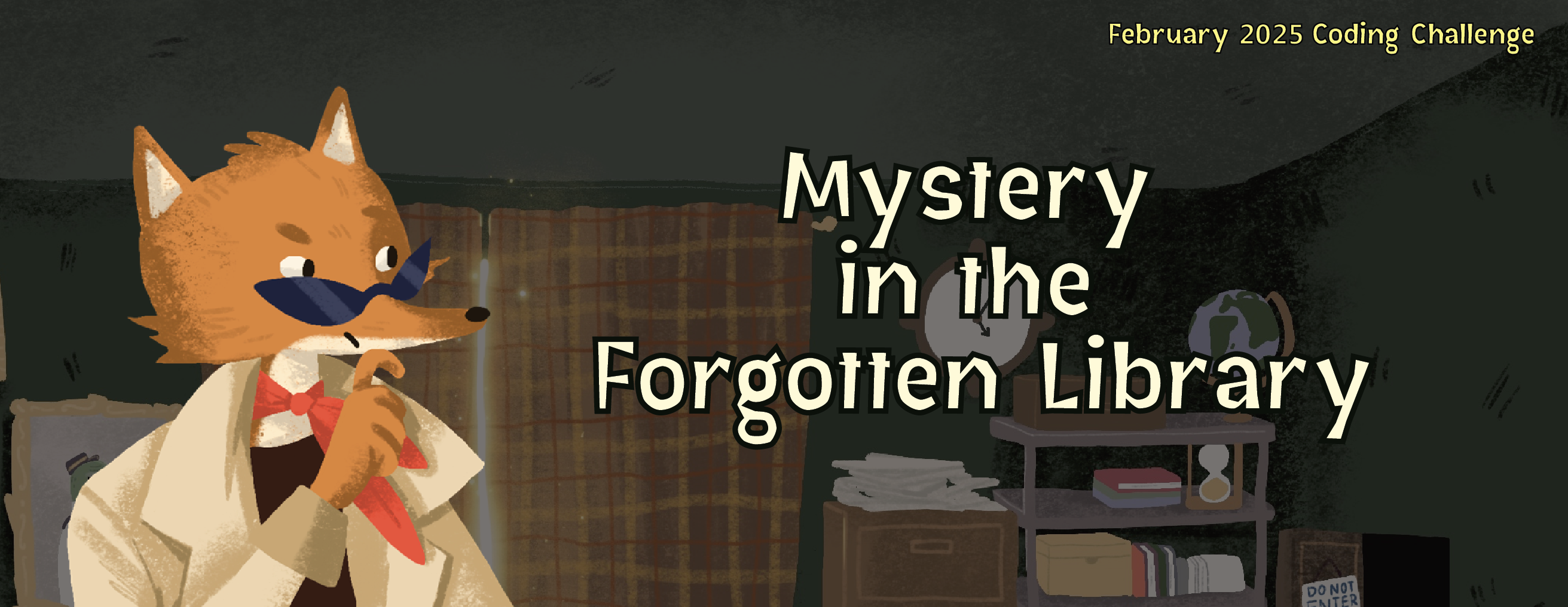 Coding Challenge: Mystery in the Forgotten Library