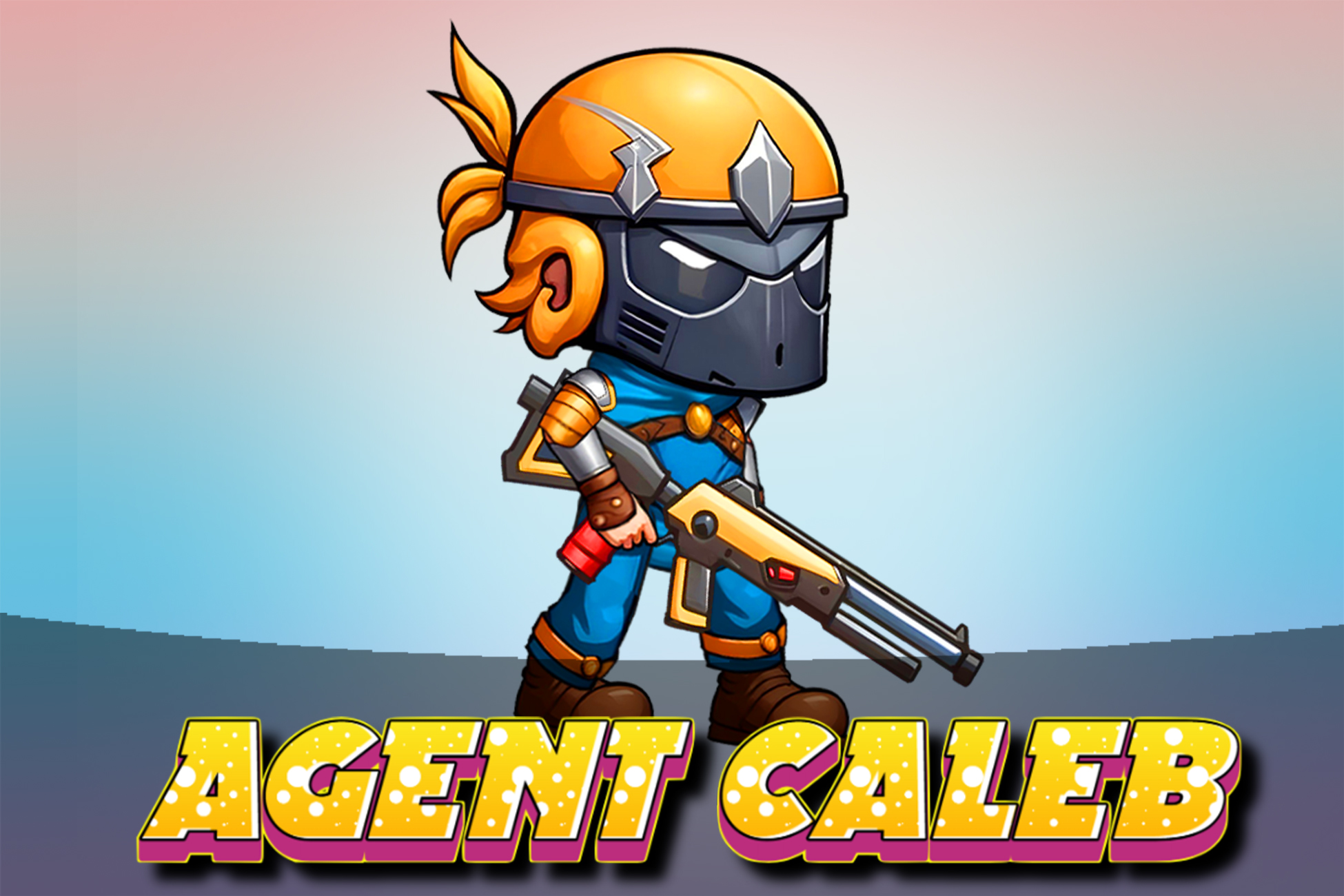 Agent Caleb - 2D Animated Character (Spriter)