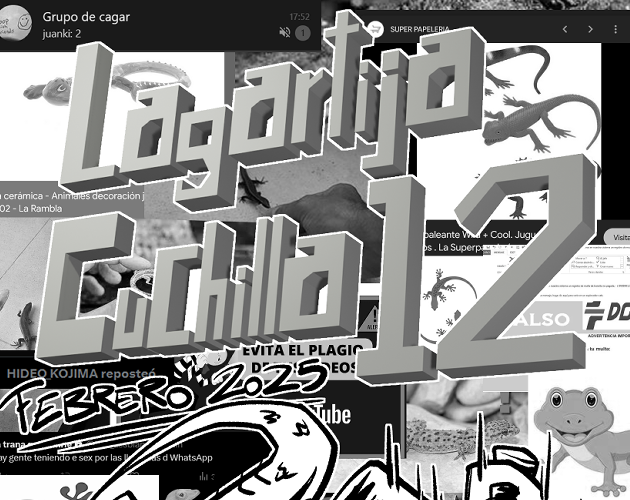 Cover image for Lagartija Cuchilla Nº12