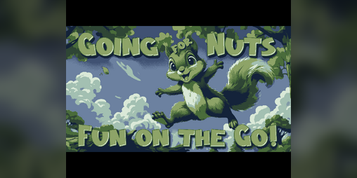 Cover image for Going for Nuts - Fun on the go!