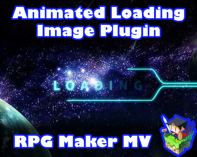 Animated Loading Image Plugin For Rpg Maker Mv By Irina