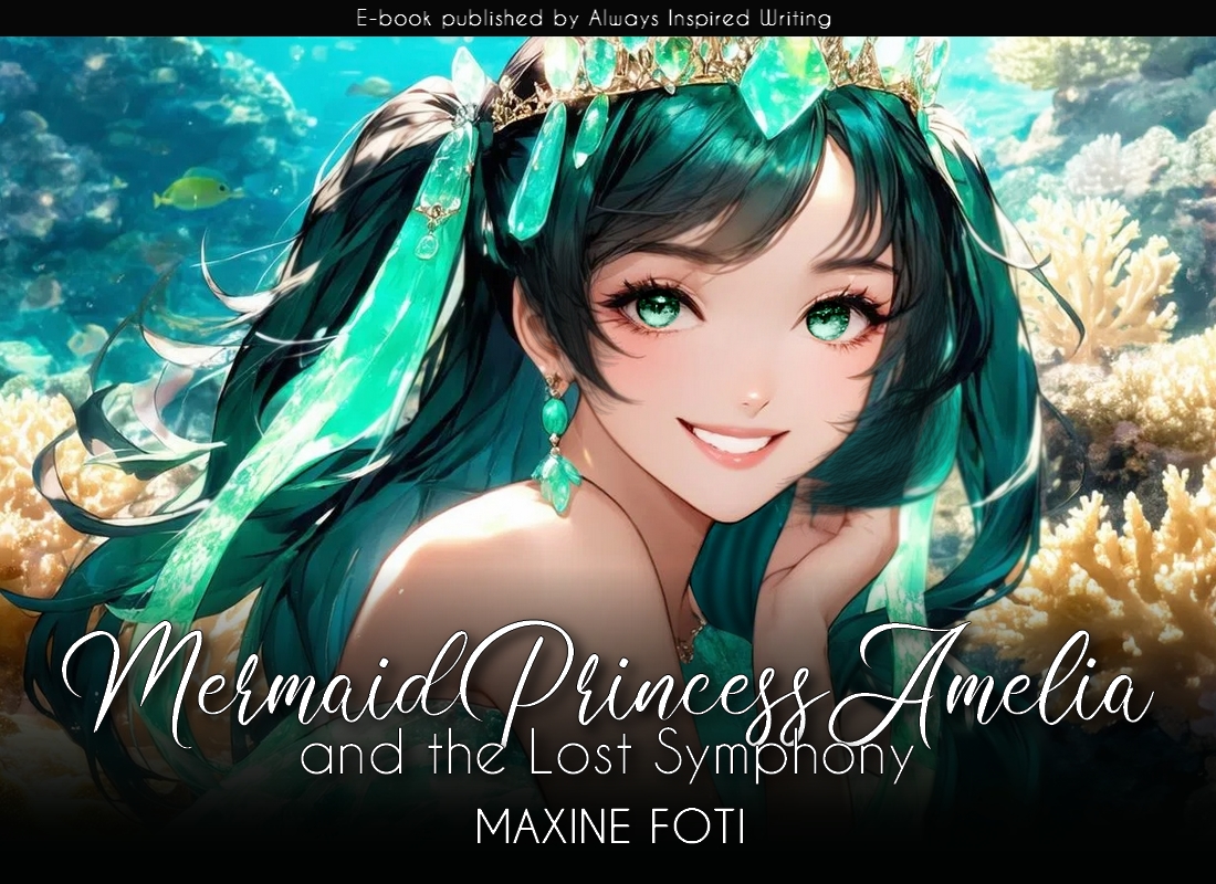 Mermaid Princess Amelia and the Lost Symphony by Maxine Foti (Mermaid Fantasy Adventure Novel)