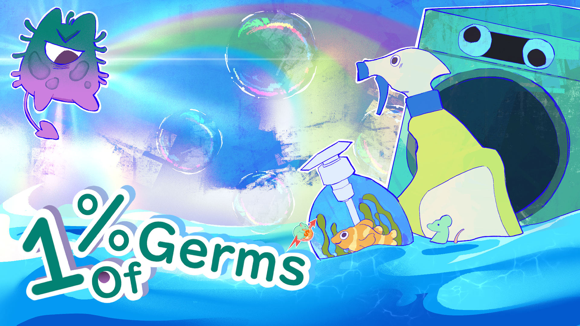 Cover image for 1% of Germs