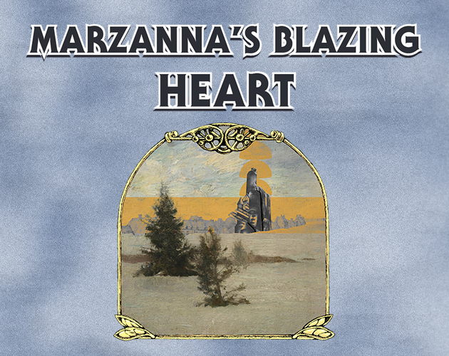 Cover image for Marzanna's Blazing Heart | A Cloud Empress Adventure