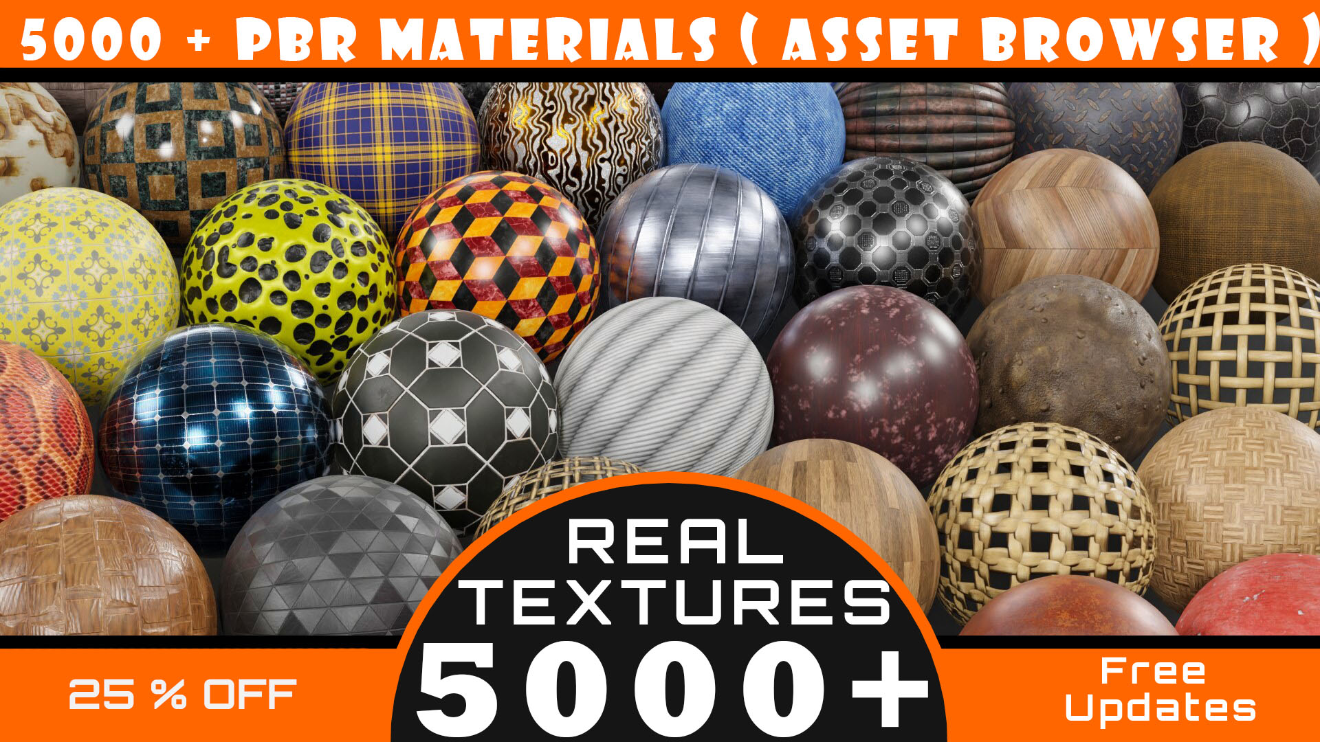 5000+ PBR Materials