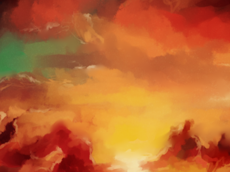 Sunset [bg] by ChickenRoostArt