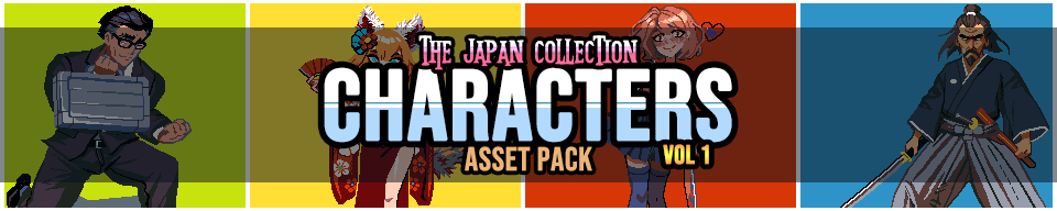 The Japan Collection: Characters Vol. 1