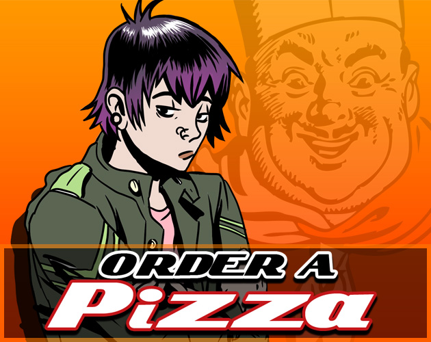 Order A Pizza A Visual Novel by Rocket Adrift Games for NaNoRenO 2019