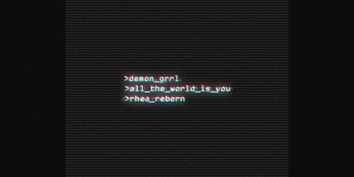 Cover image for All The World Is You/rhea_reborn