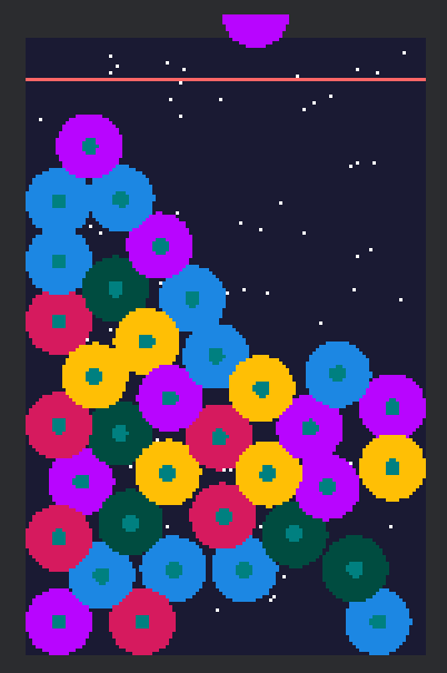 Gravity falling matching four - A Bevy game