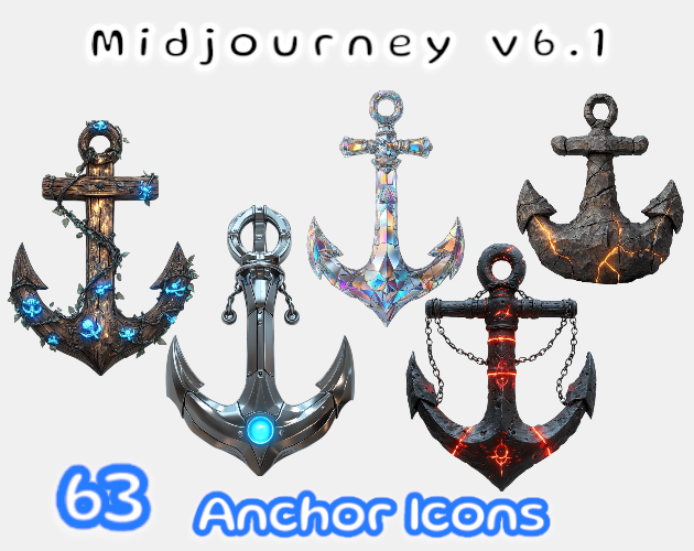 63 Anchor Icons | MJv6.1