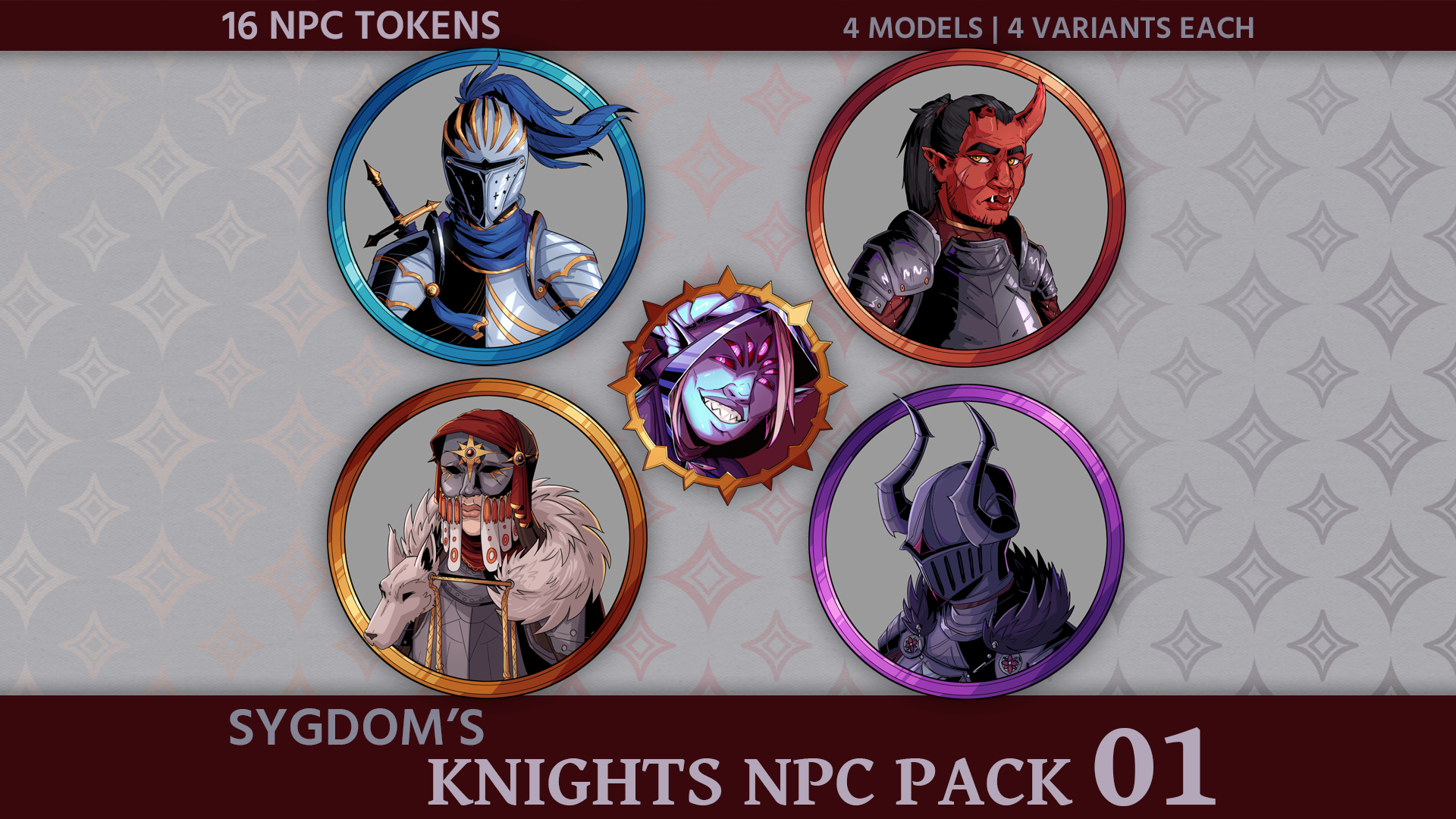 Sygdom's Knights - NPC Pack 01