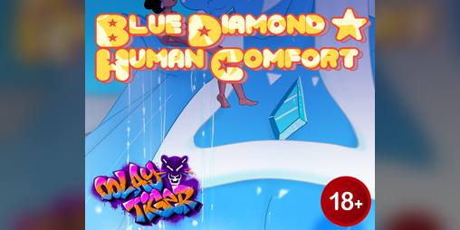 Cover image for [18+] (STEVEN UNIVERSE) Blue Diamond - Human Comfort (EroAudio)
