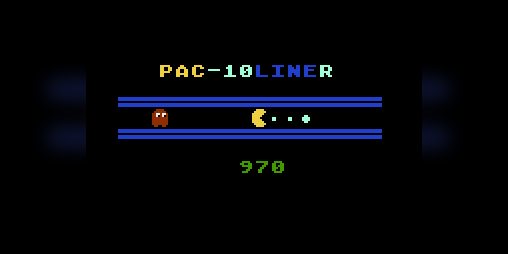 Cover image for Pac-10Liner (Atari 8 Bit) by Vitoco