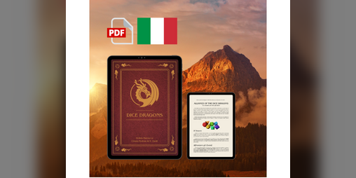 Cover image for Dice Dragons & Alliance of the Dice Dragons [Italiano]