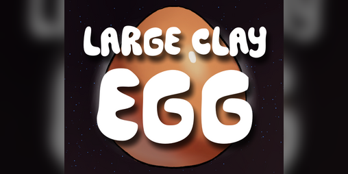 Cover image for LARGE CLAY EGG