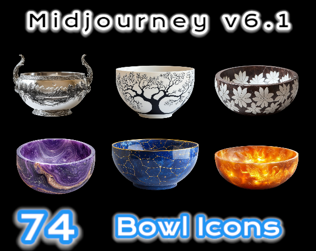 74 Bowl Icons | MJv6.1