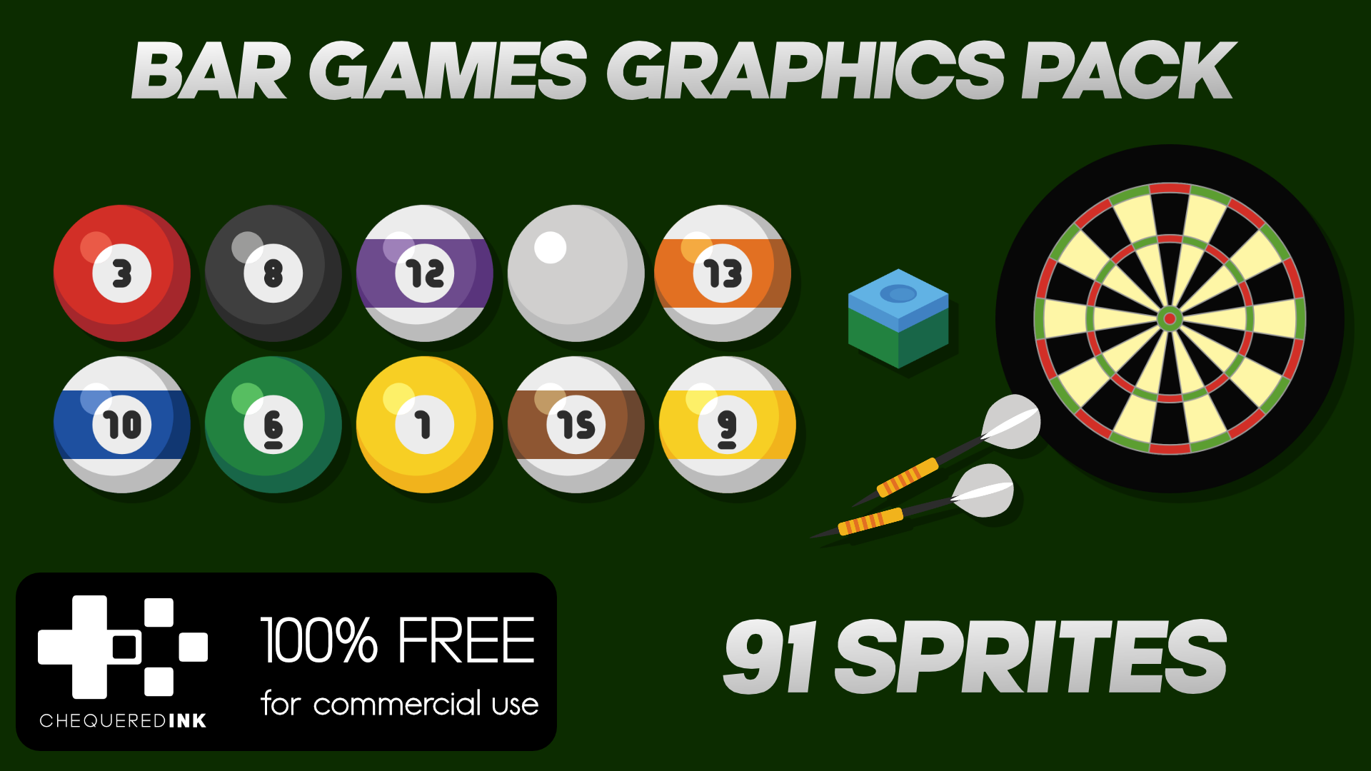 Bar Games Graphics Pack