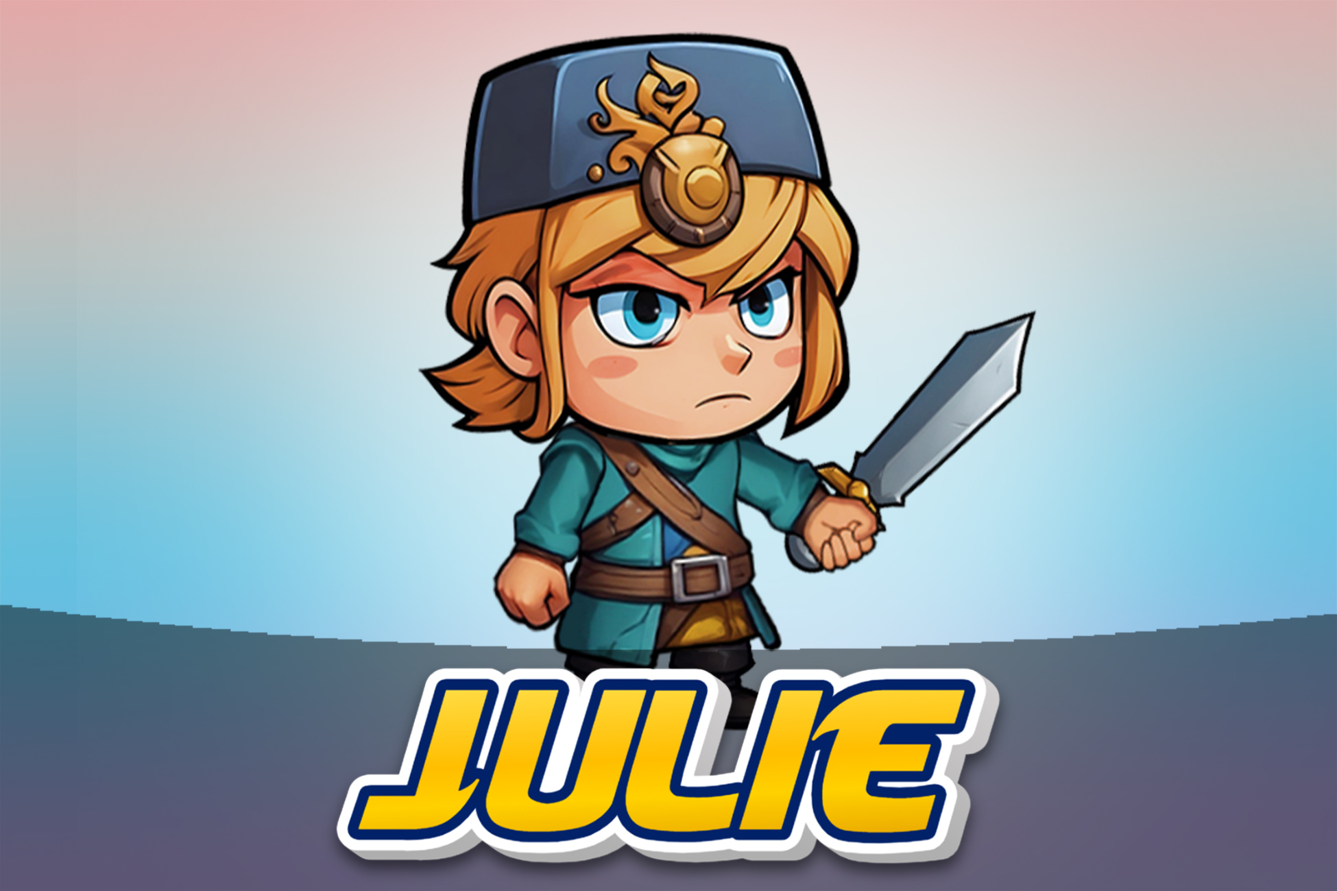 Julie 2D Animated Character (Spriter)