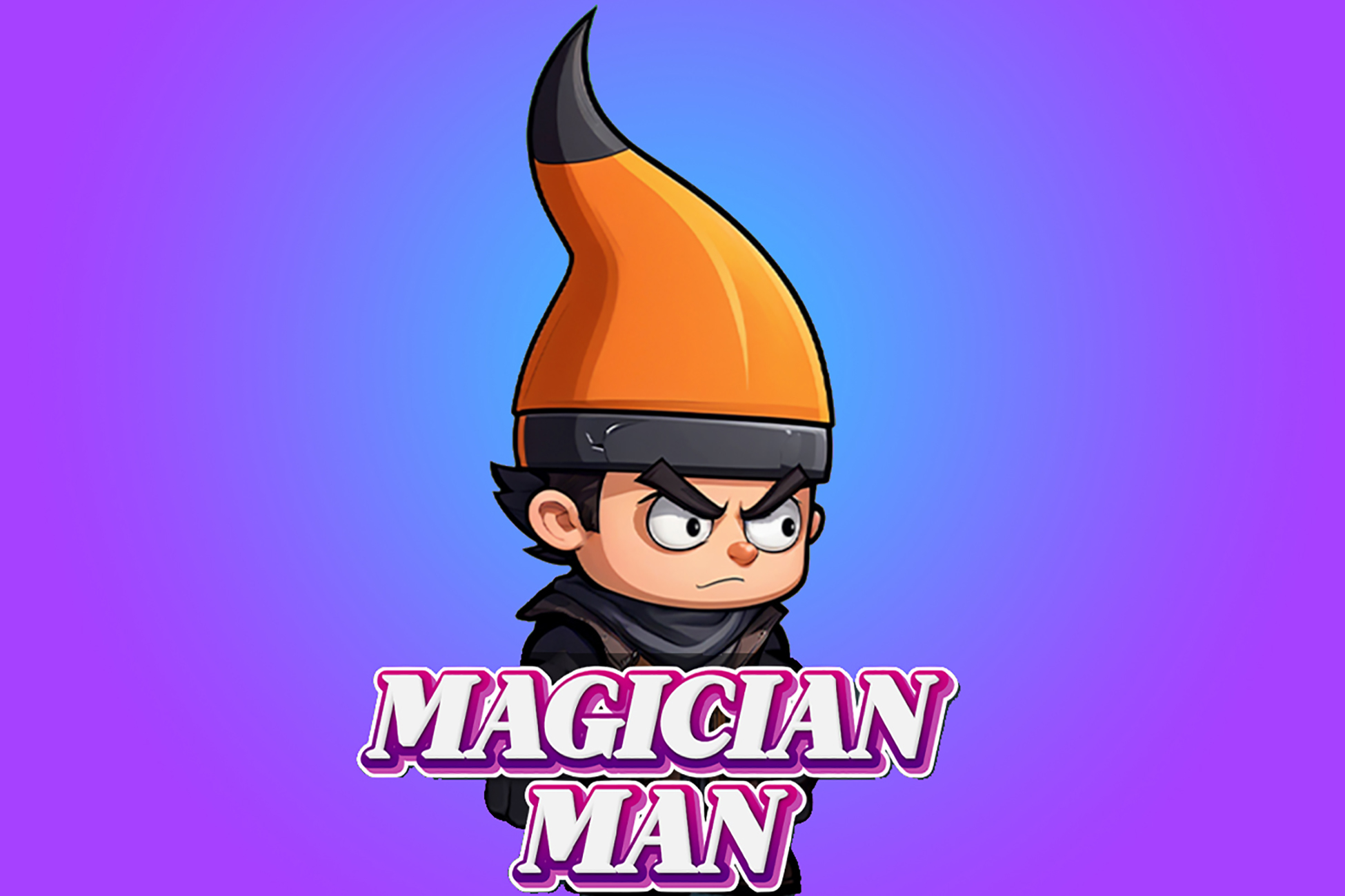 Magician Man - 2D Animated Character (Spriter)