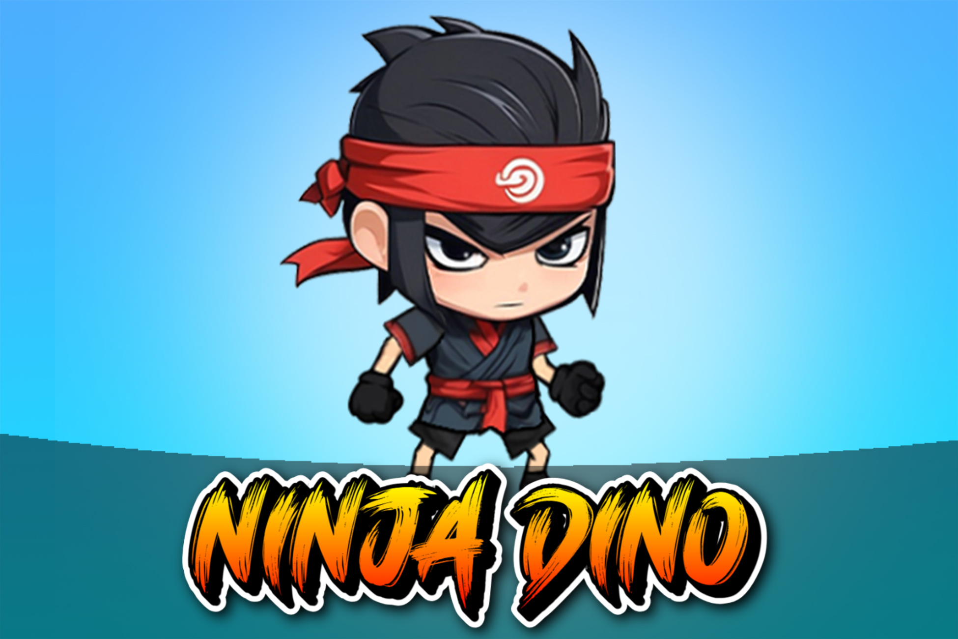 Ninja Dino - 2D Animated Character (Spriter)