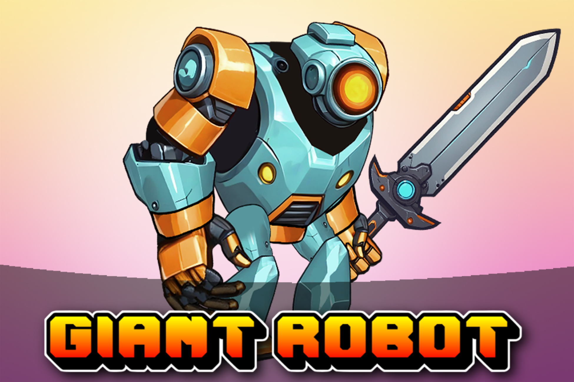 Giant Robot  - 2D Animated Character (Spriter)