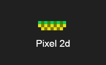 Pixel 2d green model - Pixel 2d green model by khalid16