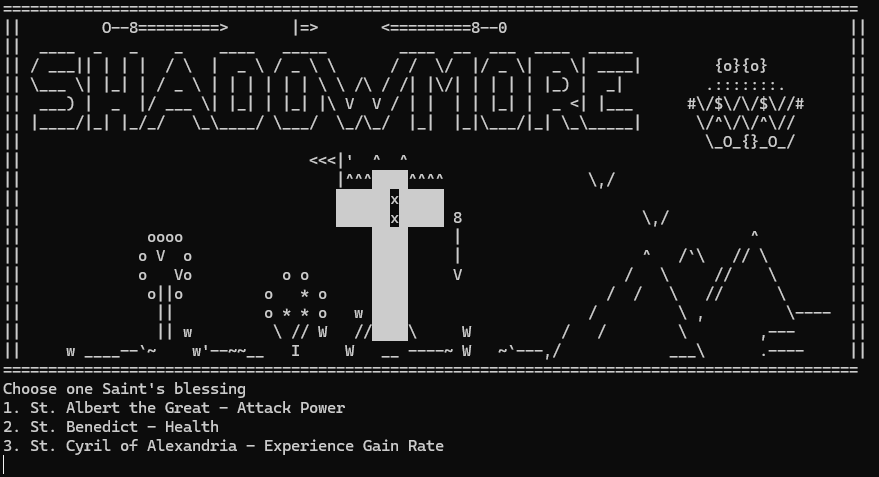 V8 - ShadowMore - A Rogue-like text based RPG. by JacketAU