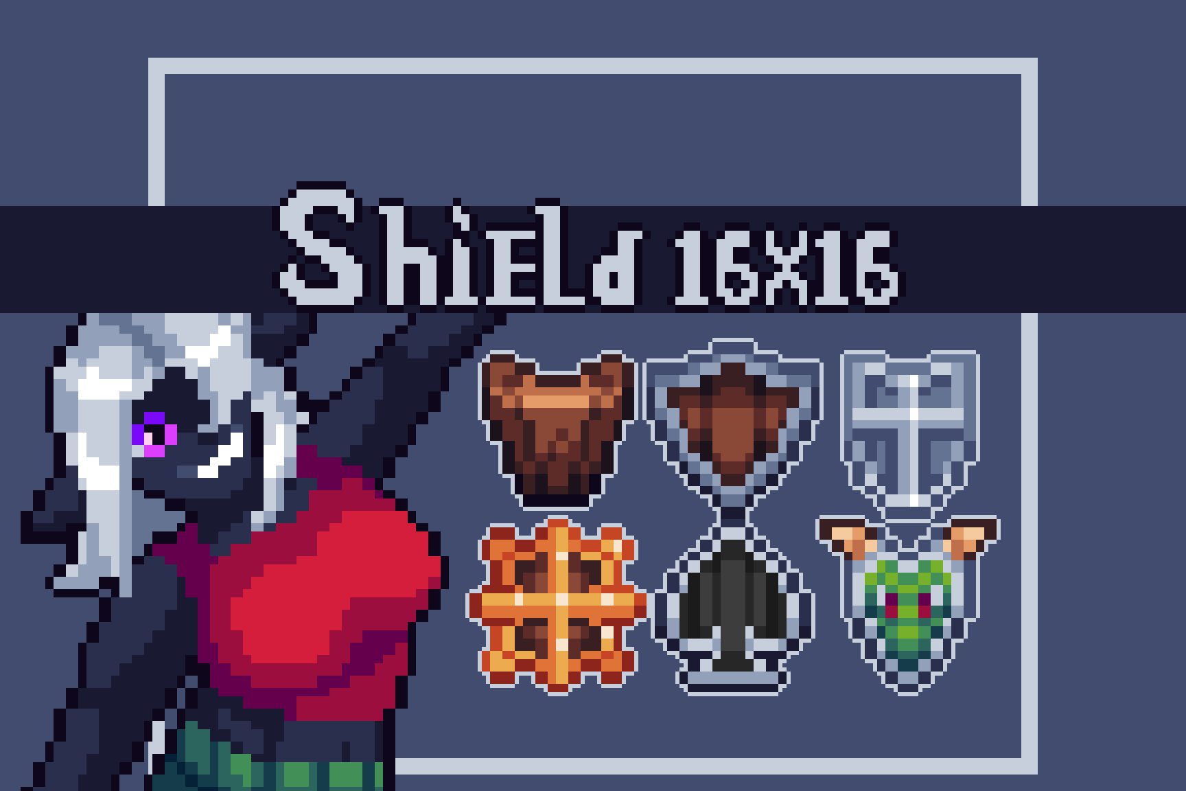 Shield 16x16