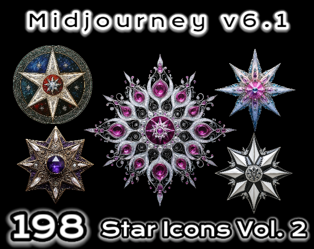 198 Star Icons Vol. 2 | MJv6.1