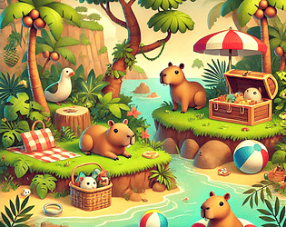 Hidden Capybaras in 3D objects