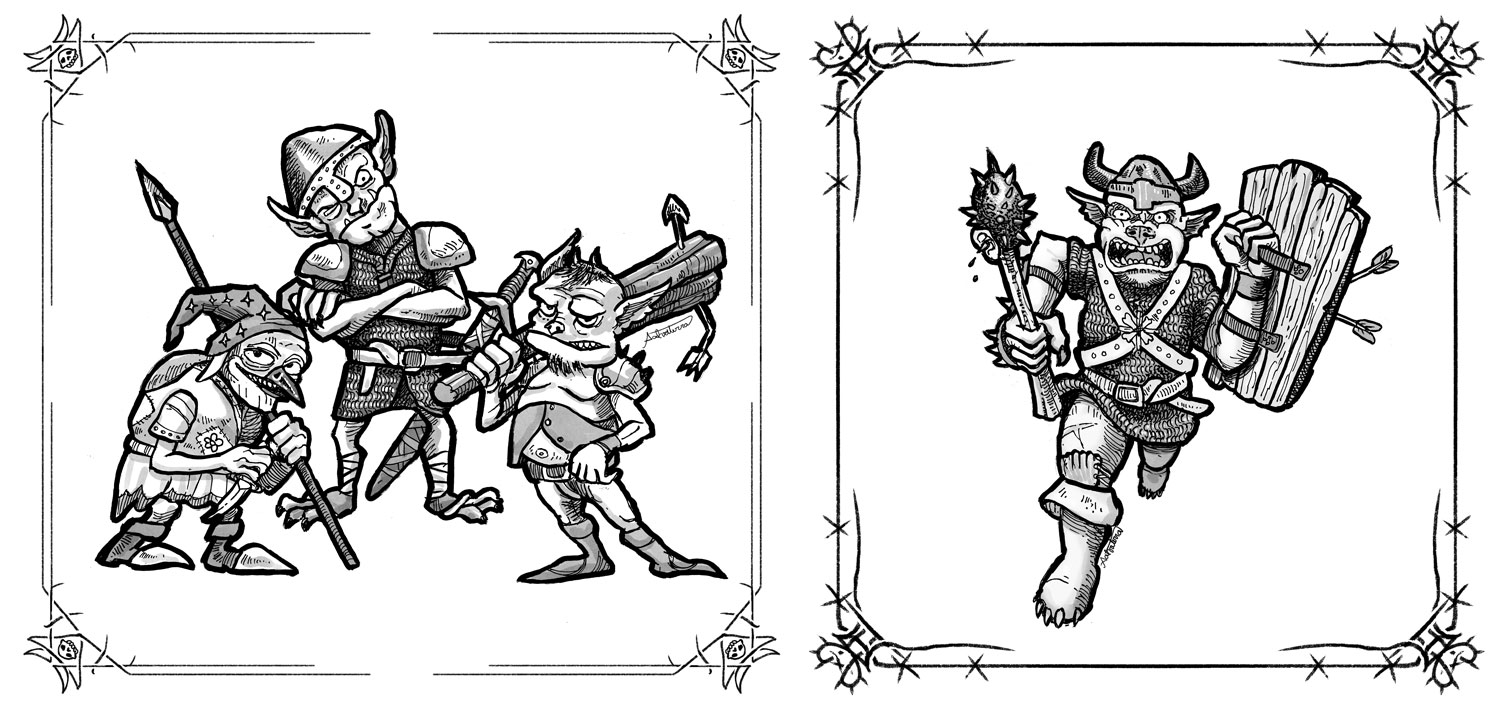 Goblin Patrol - Monstrosilist Stock Art Pack 20