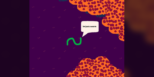 Cover image for im just a worm