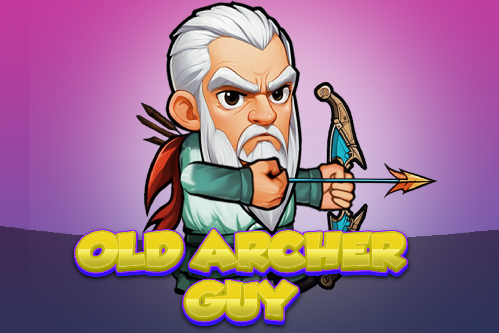 Old Archer Guy  - 2D Animated Character (Spriter)