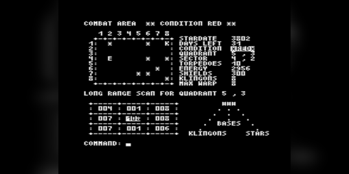 Cover image for Super Star Trek (VIC-20)