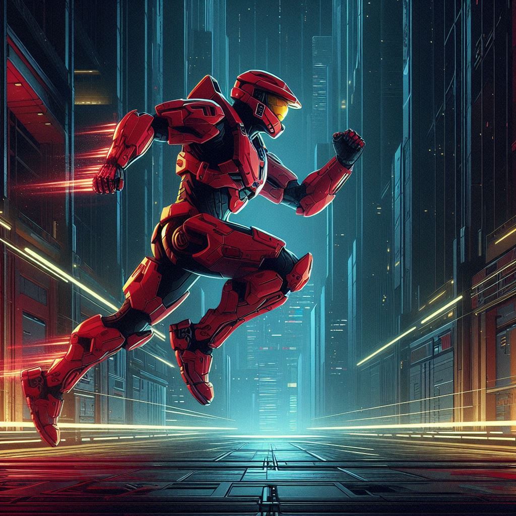 Red runner by DoomHunter2017XH official