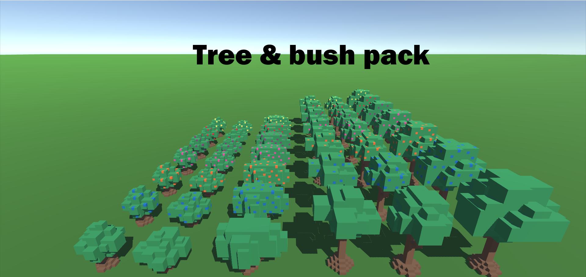 Tree & bush pack