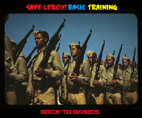Cover image for Save Leroy Basic Training